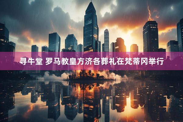 寻牛堂 罗马教皇方济各葬礼在梵蒂冈举行