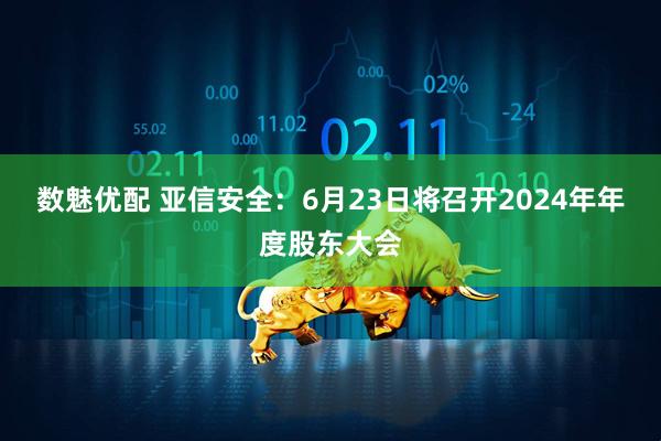 数魅优配 亚信安全：6月23日将召开2024年年度股东大会